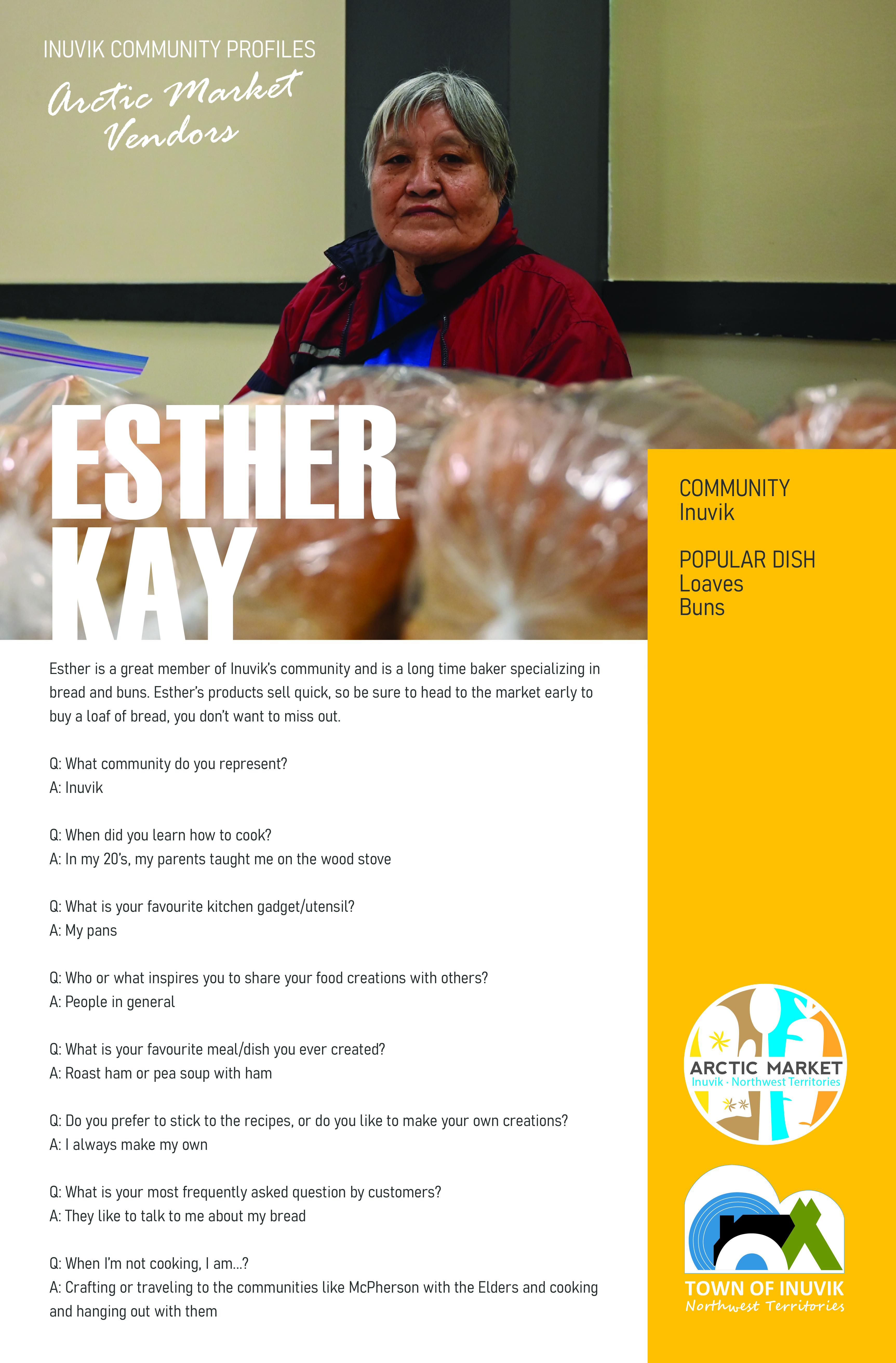 Esther Kay Food Vendor Profile