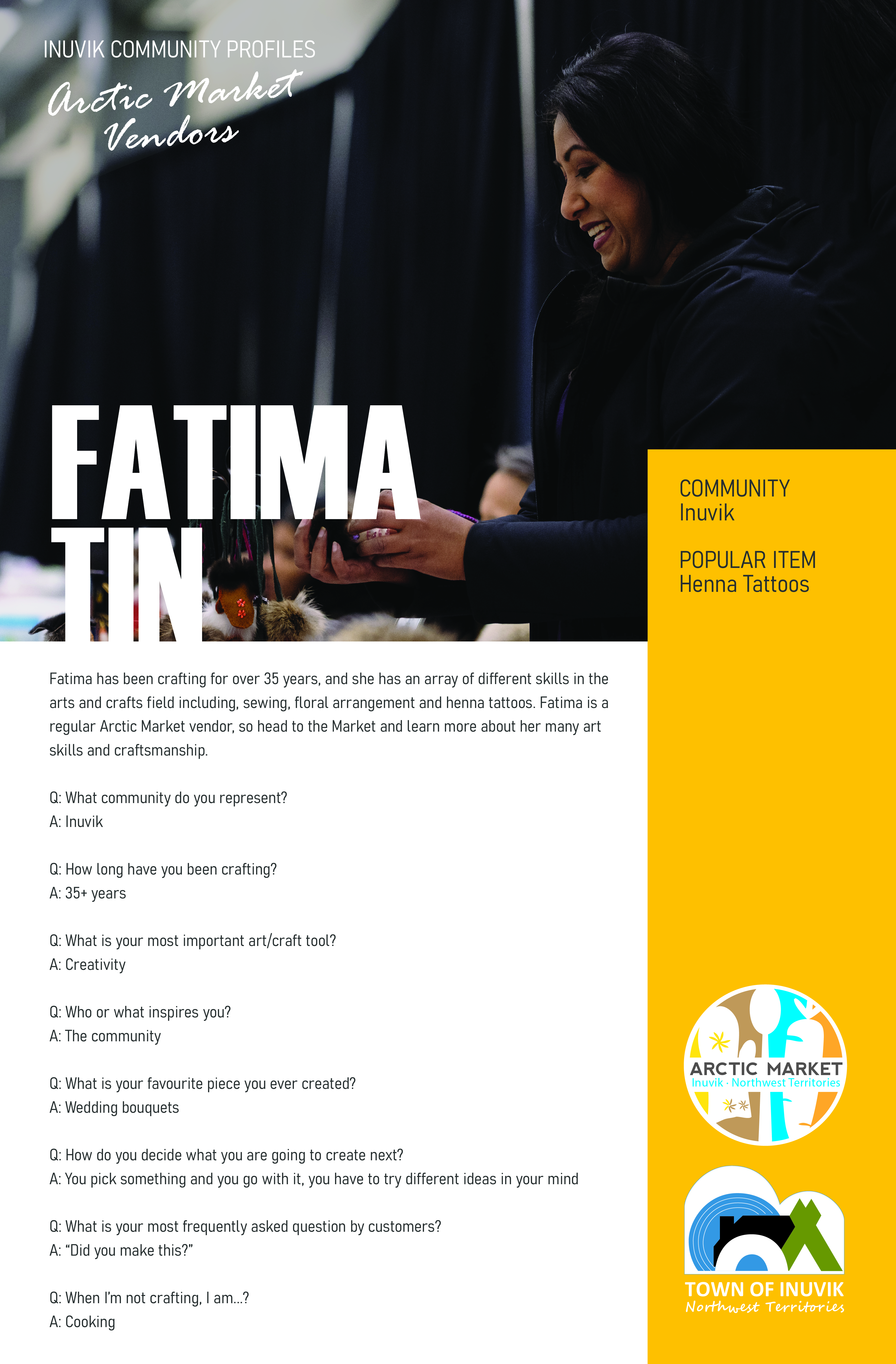 Fatima Tin Artist Profile