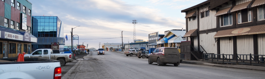 Inuvik main street