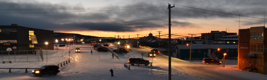 Inuvik sun rise