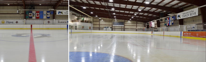 Inside the Roy "Sugloo" Ipana arena.