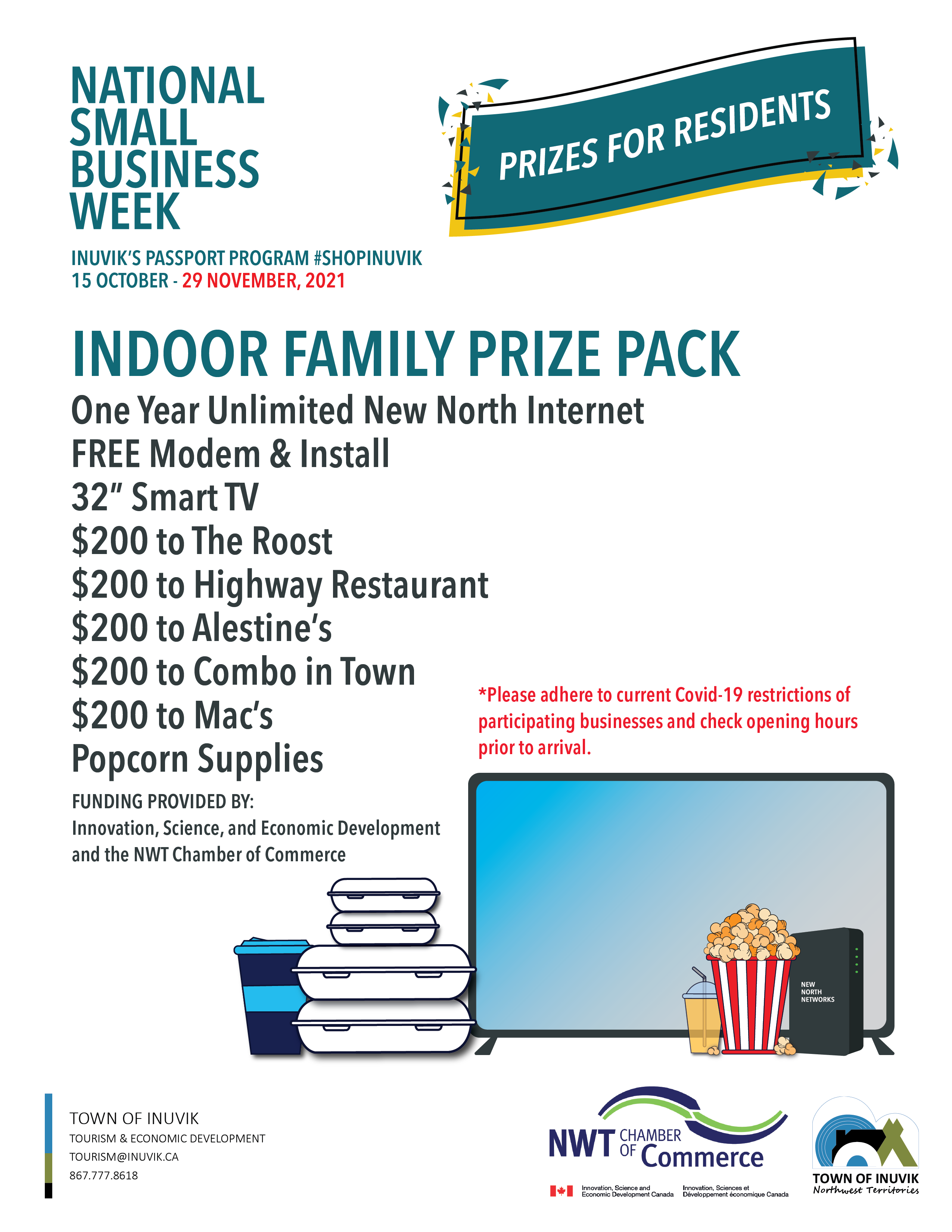 Indoor Prize Pack Poster