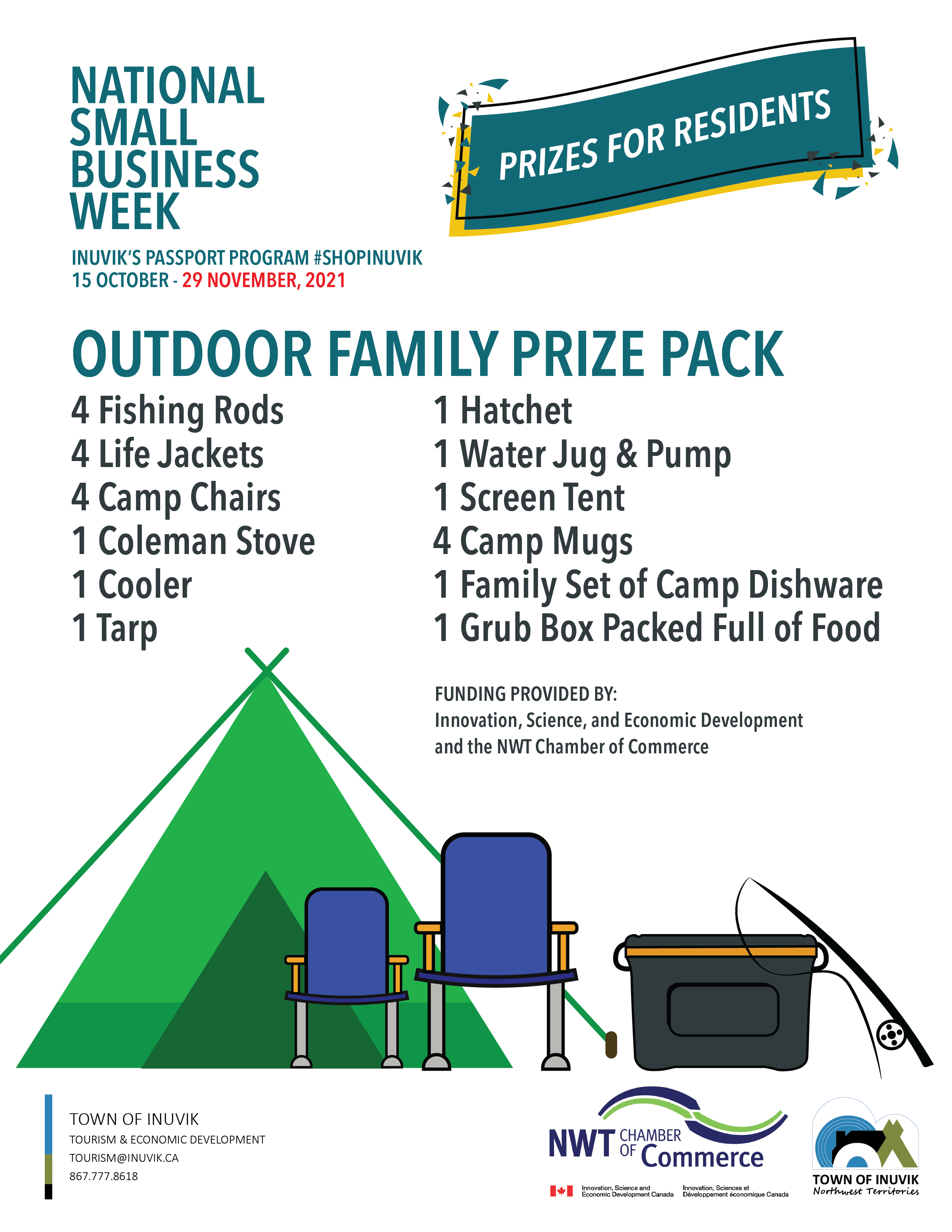 Outdoor Prize Pack Poster